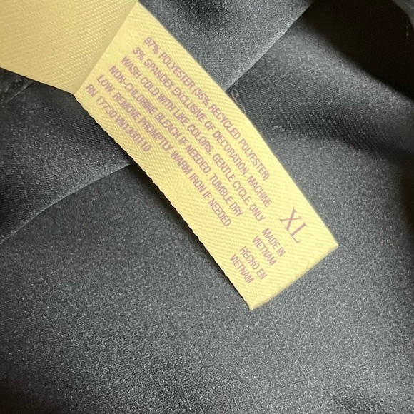 Star Above Navy Two Piece Pajama Set with Button Down Top & Slip-on Shorts Sz XL - Picture 6 of 8